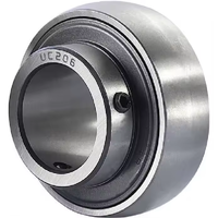 Roulement à billes à insert UC205 de haute qualité 25*52*17mm pour la sidérurgie