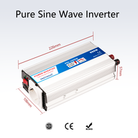 Pretiosus onduleur batterie ca charge 600Watt 600W 12V24V48VDC à AC100V110V120V 220V 230V 240V convertisseur de puissance à onde sinusoïdale pure