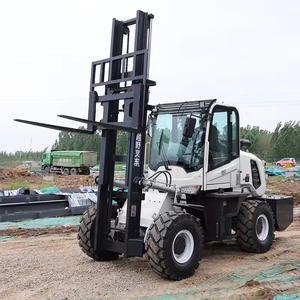 Topklasse 2 ton zware diesel heftruck hydraulische vorkheftruck CE EPA Powston 4WD Nationale IV emissienorm 4M hefhoogte - Product Image 4