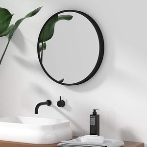Espejo de <span class=keywords><strong>baño</strong></span> redondo moderno <span class=keywords><strong>con</strong></span> <span class=keywords><strong>luz</strong></span> LED Bluetooth <span class=keywords><strong>y</strong></span> estante de almacenamiento <span class=keywords><strong>para</strong></span> uso en sala de estar <span class=keywords><strong>y</strong></span> salón - Product Image 3