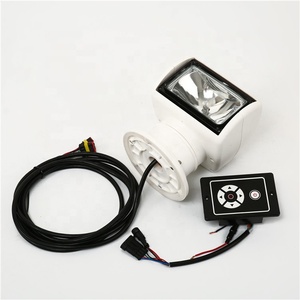 <span class=keywords><strong>JUVI</strong></span> TG25-A IP65 CE 100W 12V 24V Faro de Búsqueda Automático Giratorio Marino para Barcos, Muelles y Pontones - Product Image 2