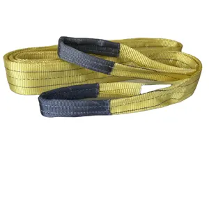 3 ton Polyester Yellow Weight Lifting Sling