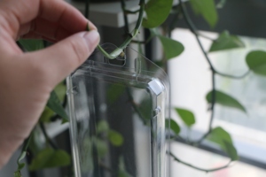 กล่องพลาสติกใสสำหรับสมุนไพร ขนาด 1 ออนซ์ พร้อมห่วงแขวน - Product Image 3