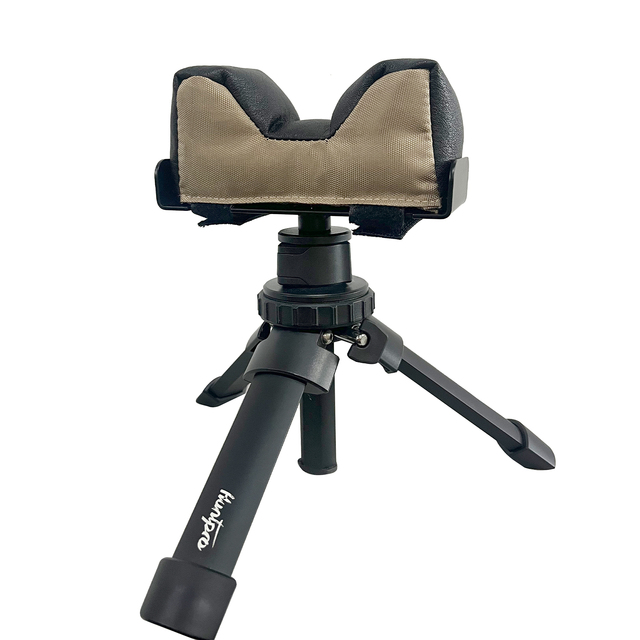Tripods with Padding Rapid Shooting Rest Heavy Duty Aluminum Cast Construction with Removable 360 Rotate V Yoke Holder