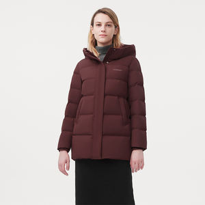 Nouvelle Collection Hiver Femmes Slim Garder Au Chaud Surdimensionné <span class=keywords><strong>Doudoune</strong></span> Logo Personnalisable Imperméable À Capuche En Plein Air <span class=keywords><strong>Doudoune</strong></span> - Product Image 1