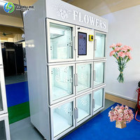 Distributeur automatique de fleurs, distributeur de fleurs réfrigéré