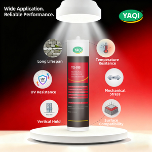 Cao sức mạnh GP Silicone sealant Trắng bán trong suốt Xây Dựng Doanh dính chế biến gỗ đóng gói xây dựng giá thấp miễn phí - Product Image 4