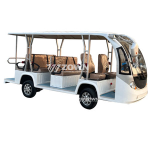 Bus électrique de tourisme grande capacité, véhicule de transport de passagers pour hôtels, bus de tourisme électrique à 5 rangées, fourgonnette de tourisme à vendre - Product Image 5