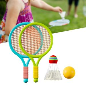 Ensemble de <span class=keywords><strong>badminton</strong></span> et de tennis pour enfants en gros – Raquettes de sport pour jeunes joueurs débutants – Jouets de plage intérieurs et extérieurs pour garçons - Product Image 1
