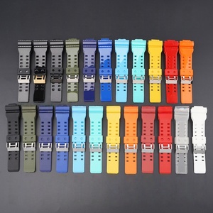 Bracelet de montre en TPU sport de haute qualité, bracelet en caoutchouc étanche pour la série <span class=keywords><strong>G</strong></span>, <span class=keywords><strong>Shock</strong></span> GA100 110 120 300 400 8900, remplacements de bracelet de montre en TPU - Product Image 3