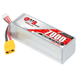 สำหรับ GNB 7000mAh 4S 14.8V 110C XT90 RC LiPo แบตเตอรี่ FPV เครื่องบินขนาดใหญ่เฮลิคอปเตอร์ 300 รอบ LiCoO2 - Product Image 1