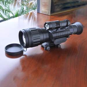 Dispositivo de visión nocturna monocular resistente a vibraciones con casco para condiciones de poca luz, 350 m en exteriores, muestra gratuita - Product Image 4