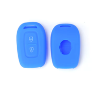 Housse de protection en silicone pour clé de voiture Renault Clio Megane Captur Kadjar, 2 boutons, souple, antichoc, coque de protection pour télécommande