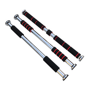 Adjustable Steel Fitness Equipment <strong>Indoor</strong> Home Use Pull-Up Wall Door Hole Free Wall Horizontal Pull up <strong>Bar</strong> - Product Image 1