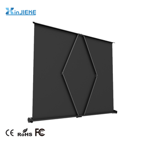 Kích thước nhỏ 30 "40" 50 "inch bảng màn hình chiếu mini xách tay màn hình máy chiếu - Product Image 4