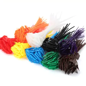 Easy Mark labels nylon cable ties multicolor plastic marker cable tag self-locking zip ties cable ties