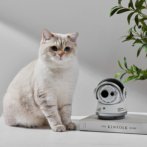 Pet AI Auto Photographie Caméra pour animaux de compagnie Suivi en temps réel 360 ° Vue intérieure avec jouets interactifs APP Control Never <span class=keywords><strong>Miss</strong></span> Pets Moment - Product Image 4
