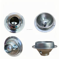 Diffuseur Bullseye en métal buse de douche à air globe oculaire réglable diffuseur exposé