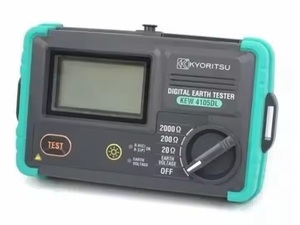 Testeur de terre Kyoritsu Kew4105DL-H original neuf 220V, mesure de la résistance de terre 3 pôles et 2 pôles - Product Image 6