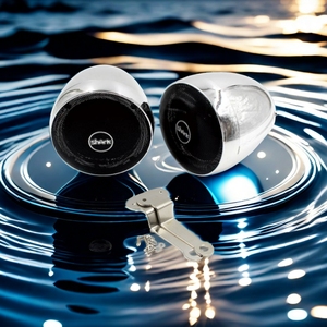 Haut-parleurs étanches pour <span class=keywords><strong>moto</strong></span>, amplificateur de qualité sonore Hi-Fi avec émetteur FM, ports USB et AUX pour système audio de <span class=keywords><strong>moto</strong></span> - Product Image 6