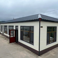 Panneaux muraux sandwich en mousse EPS isolante imperméable pour maison préfabriquée, maison modulaire