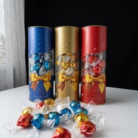 Superloves Boîte-cadeau en chocolat sucré en forme de seau pour offrir en cadeau avec production personnalisée