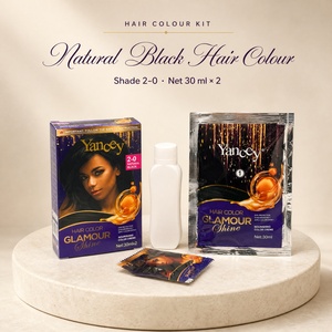 Kit di tintura permanente per capelli a marchio privato OEM, formula nutriente in crema per la copertura dei capelli grigi negli <span class=keywords><strong>adulti</strong></span> e per tutte le texture. - Product Image 1
