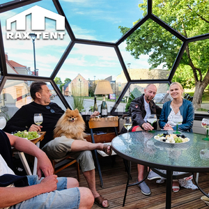 Carpa Domo Geodésica de Cristal RAXTENT de 6 Metros para Glamping, Resort, <span class=keywords><strong>Retiro</strong></span> y Sala de Recepciones en Europa - Product Image 6