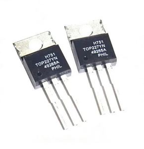 สวิตช์เปิดปิดไฟฟ้าแบบใหม่ 0.3A TO-220 TOP227 TOP227YN - Product Image 1