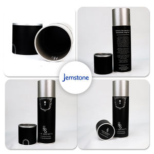 Tube de papier de boîte ronde d'emballage de pot de papier de cylindre de carton de logo personnalisé écologique - Product Image 6