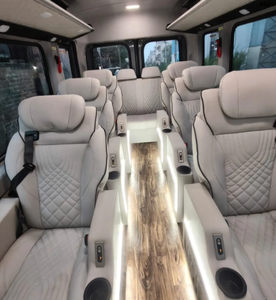 Sièges aérospatiaux de luxe pour <span class=keywords><strong>bus</strong></span> Volvo, Mercedes-Benz, <span class=keywords><strong>Setra</strong></span>, Scania, Van Hool - Matériaux en tissu imperméable/cuir/cuir PU - Sécurité - Product Image 3