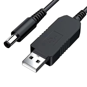 سلك رفع خطوات الواي فاي إلى باور بنك DC 5 فولت 12 فولت USB لحماية جديلة الكاميرا لمكبر صوت مروحة المودم - Product Image 2