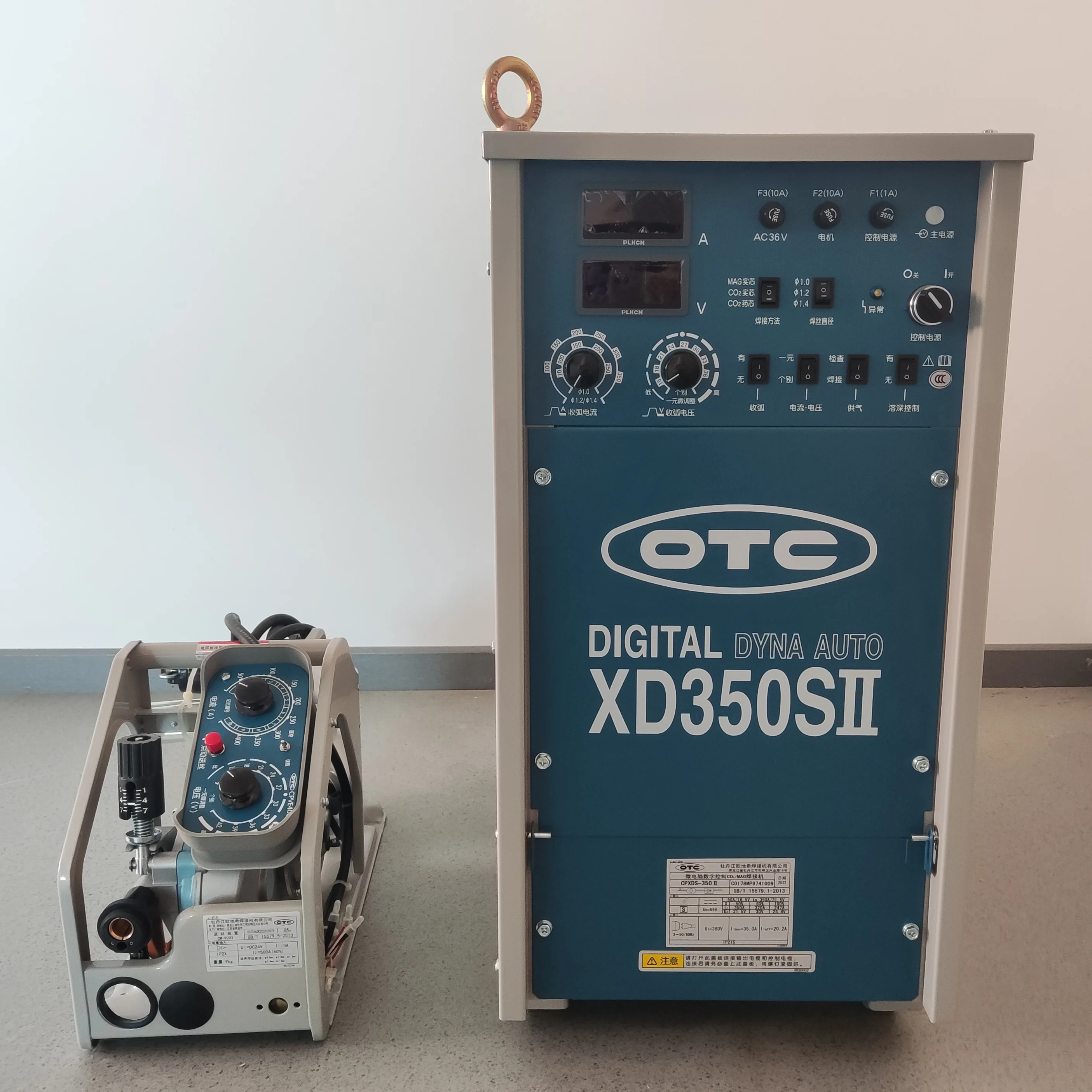 OTC/DAIHEN産業自動XD350SII CO2/MAG溶接機380VインバーターMIG