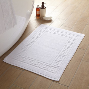 <span class=keywords><strong>Tapis</strong></span> de pied avec logo personnalisé en relief, 100% coton, super absorbant, serviette antidérapant, 1 pièce - Product Image 5