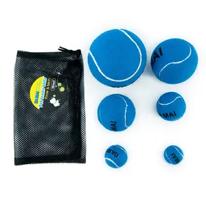 Blauer Tennisball