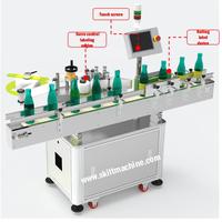 Etiquetadora Automática SKILT para Botellas, Frascos, Latas, Latas de Cerveza, Aplicador de Etiquetas de Vino con Impresora, Fabricante