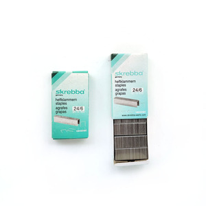 Precio de Fábrica al por Mayor No. 24/6 Grapas para Oficina y Escuela, 1000 Unidades/Caja de Colores - Product Image 1