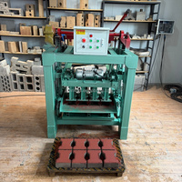 Machine à fabriquer des briques semi-automatique de type 4-35 pour usine de production de briques, pour la construction de bâtiments commerciaux et résidentiels