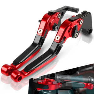 Pour Yamaha MT07 <span class=keywords><strong>MT</strong></span>-<span class=keywords><strong>07</strong></span> <span class=keywords><strong>MT</strong></span> 072014-2021 <span class=keywords><strong>2020</strong></span> accessoires de moto CNC aluminium extensible pliable réglable levier d'embrayage de frein - Product Image 1