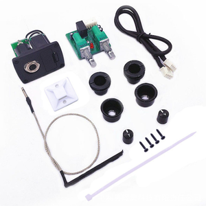 Kit de micro pour ukulélé et guitare acoustique de haute qualité, égaliseur 2 bandes, micro universel pour guitare acoustique, pièces et accessoires pour instruments à cordes Uk-100 - Product Image 5