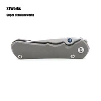 Cadres de couteau de poche personnalisés en usine, manches de couteau colorés, cadres de couteau CNC pour Para 3 Spyderco Benchmade Bugout 535