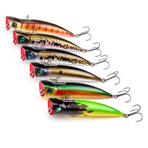 Pike Popper Leurre VP03 Top Water Koder Tackle Réaliste 3D Yeux Chine Qualité Topwater ABS Appât En Plastique à Vendre Basse Leurre <span class=keywords><strong>Prix</strong></span> - Product Image 4