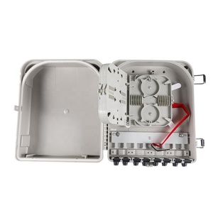 Pp ABS Chất liệu 8 lõi ngoài trời sợi quang thiết bị đầu cuối & Hộp phân phối sử dụng <span class=keywords><strong>ip</strong></span> Mạng mô hình Số Splitter FTTH hộp - Product Image 4