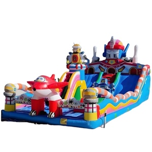 Château gonflable de parc à thème extérieur en PVC de haute qualité, fabriqué sur mesure par Tongcai Factory, trampoline, aire de jeux, <span class=keywords><strong>jeu</strong></span> facile - Product Image 5