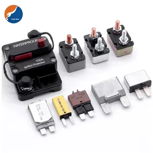 20A 30A 40A 50A 60A 70A 80A 100A 120A 150A 200A 250A 300A 28V 32V DC E3 E5 E9 Series Car Boat Overload Protector Circuit Breaker