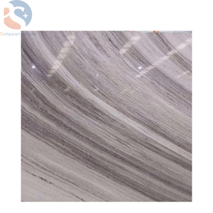Pierre naturelle polie chinoise avec veines noires, pour mur et comptoir - Product Image 4