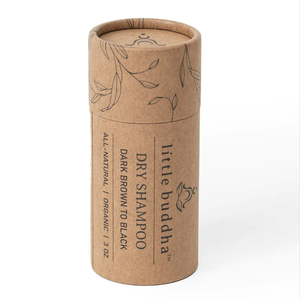Barattolo Artigianale in Materiale Naturale, Tubo Vegano Organico, Supporto Rigido Sagomato in Cartone Kraft Marrone per Confezionamento di Polveri - Product Image 4