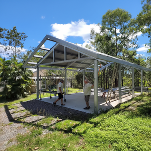 Bâtiment préfabriqué TOPPRE en structure acier pour atelier, entrepôt, jardin, <span class=keywords><strong>garage</strong></span> et abri de voiture - Product Image 2