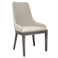 Chaise de restaurant et d'hôtel en bois massif au design simple et moderne, idéale pour les appartements et les hôpitaux