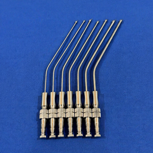 Juego de Tubos de Succión Frazier de 7 Piezas de Pacho Industries, Punta de Bola 612Fr, Reutilizables, Esterilizados a Alta Temperatura, para Neurocirugía, Otorrinolaringología y Cirugía - Product Image 1